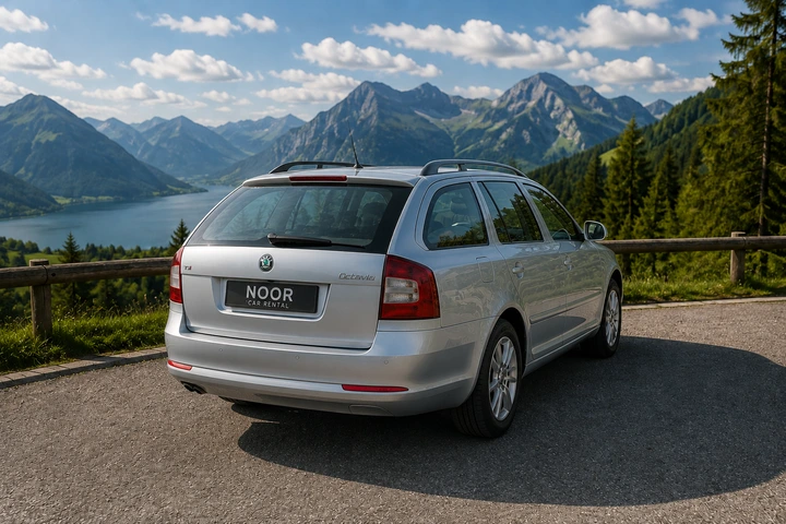 Skoda Octavia TSI, Rear view